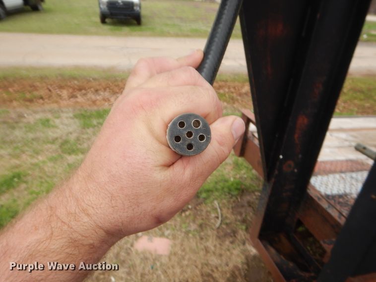 image for item HG9601 Shop built equipment trailer