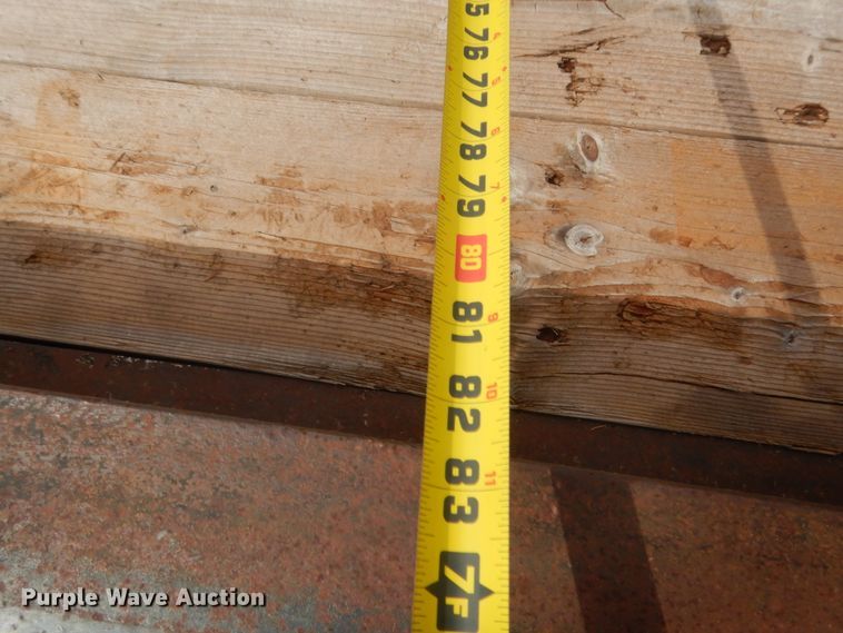 image for item HG9601 Shop built equipment trailer