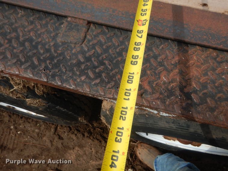 image for item HG9601 Shop built equipment trailer