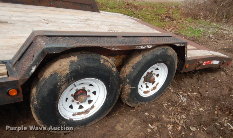 image for item HG9601 Shop built equipment trailer