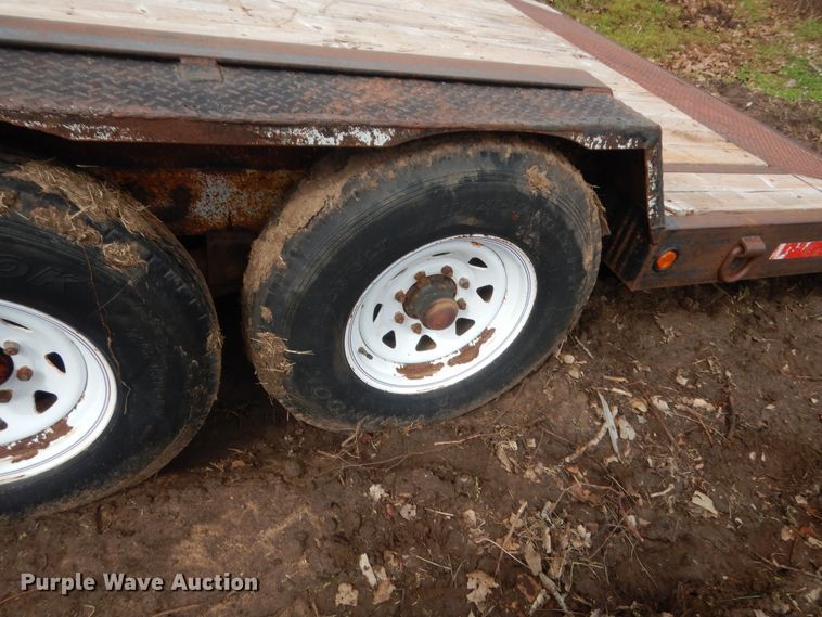 image for item HG9601 Shop built equipment trailer