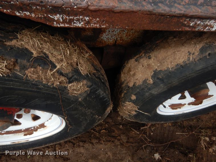 image for item HG9601 Shop built equipment trailer