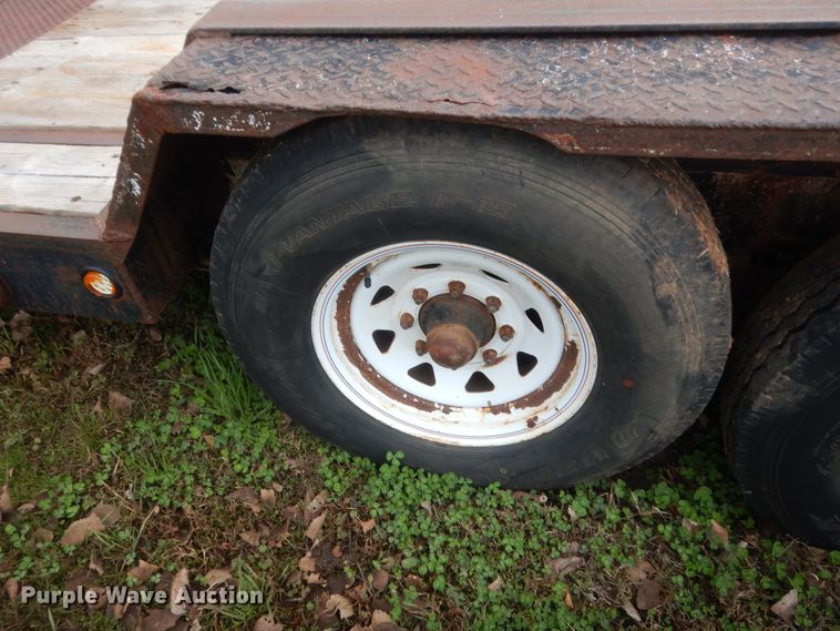 image for item HG9601 Shop built equipment trailer