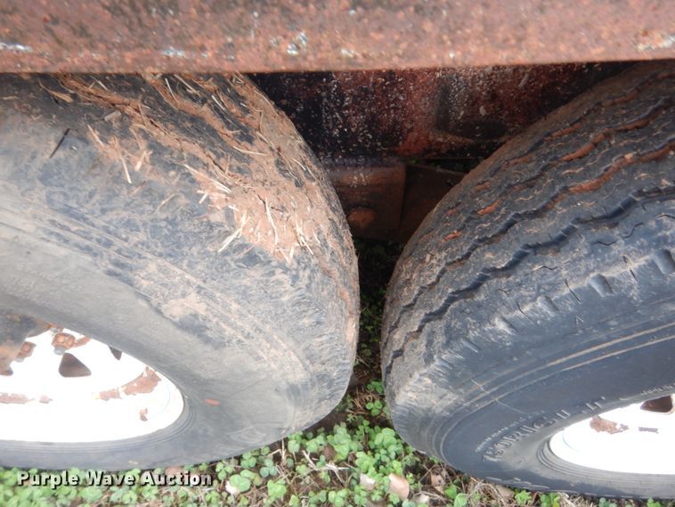 image for item HG9601 Shop built equipment trailer