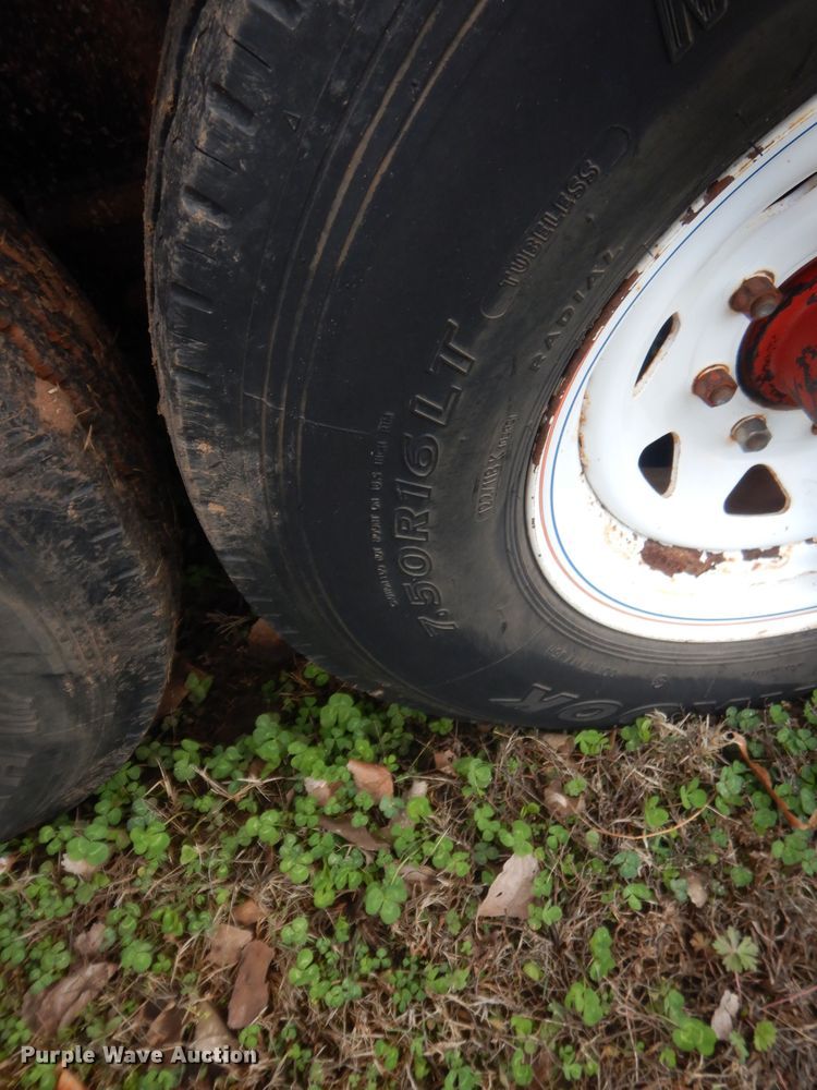 image for item HG9601 Shop built equipment trailer