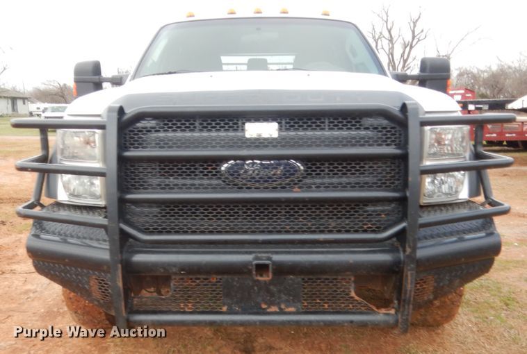 image for item HG9602 2012 Ford F550  Crew Cab flatbed truck