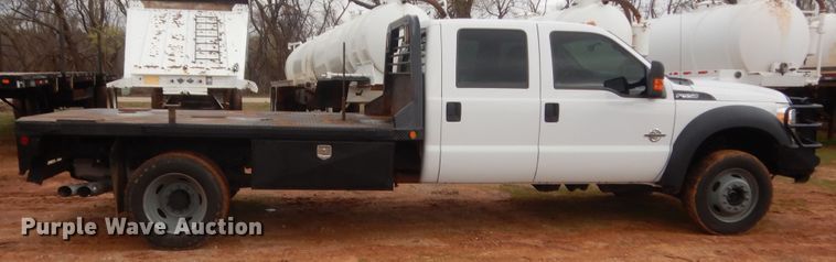 image for item HG9602 2012 Ford F550  Crew Cab flatbed truck
