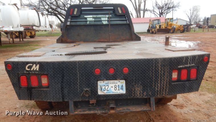 image for item HG9602 2012 Ford F550  Crew Cab flatbed truck