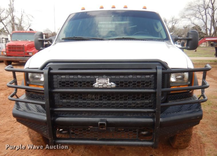 image for item HG9603 2006 Ford F550  Crew Cab flatbed truck