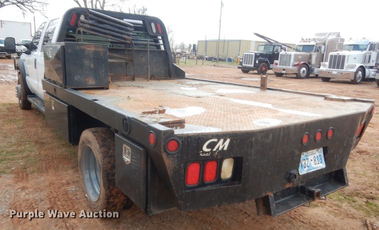 image for item HG9603 2006 Ford F550  Crew Cab flatbed truck