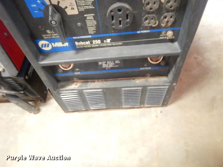 image for item HG9620 Miller Bobcat 250 welder