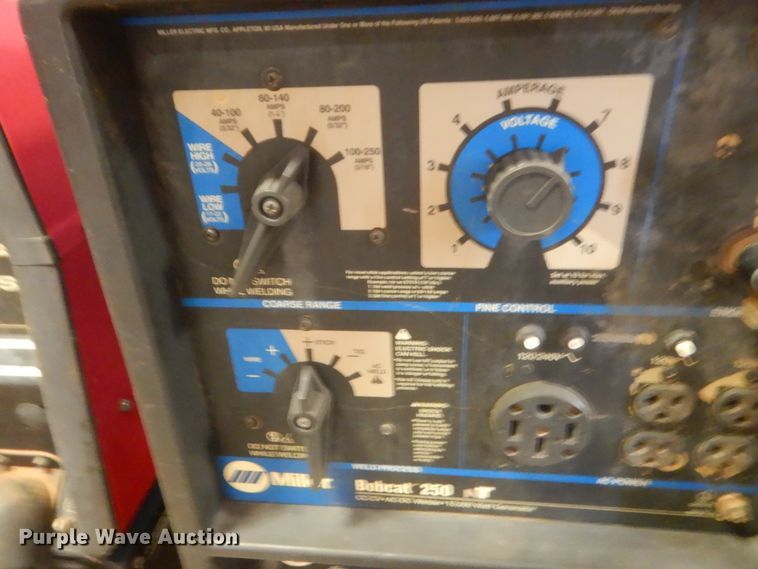 image for item HG9620 Miller Bobcat 250 welder
