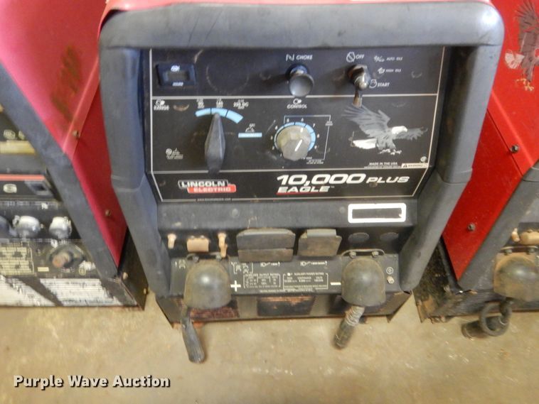 image for item HG9622 Lincoln 10,000 Plus Eagle welder