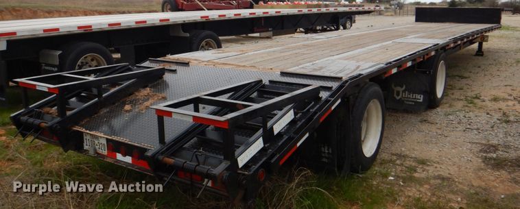 image for item DH5481 2018 Viking VDDR53102 drop deck equipment trailer