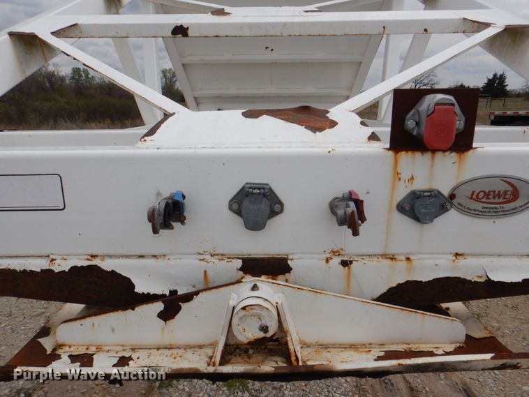 image for item DH5482 2016 Loewen-Puma bottom dump trailer