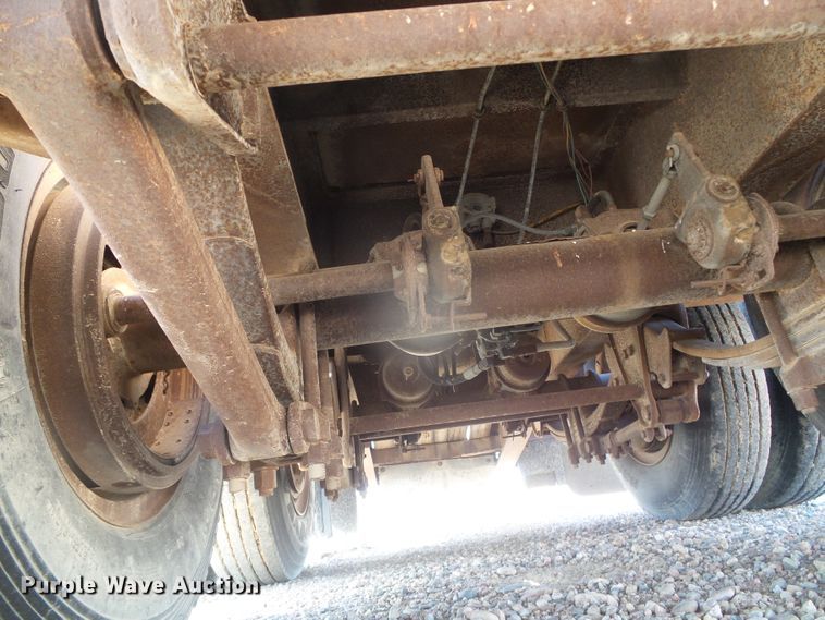 image for item DI5551 1981 Trail Eze drop deck equipment trailer