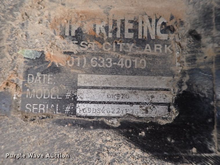 image for item DJ0173 2000 Dump Rite DK-26  end dump trailer