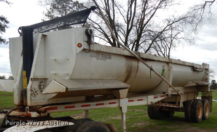 image for item DJ0529 2017 Brazos DP  end dump trailer