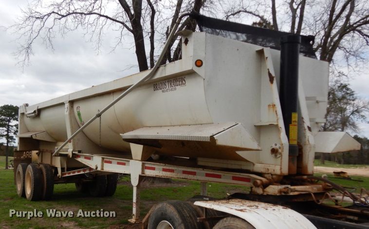 image for item DJ0529 2017 Brazos DP  end dump trailer
