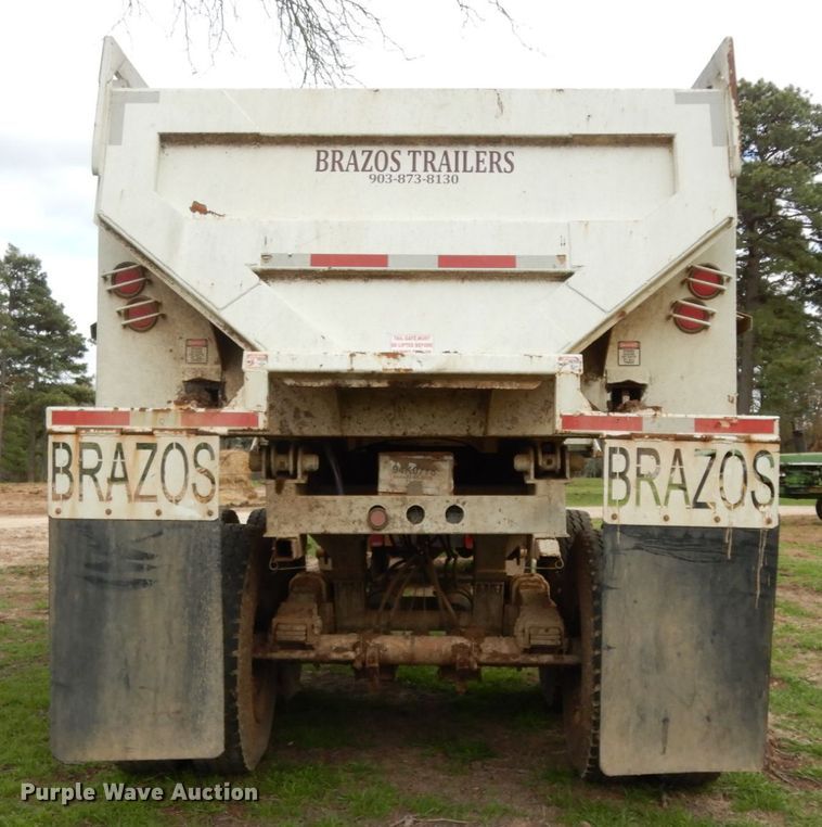 image for item DJ0529 2017 Brazos DP  end dump trailer