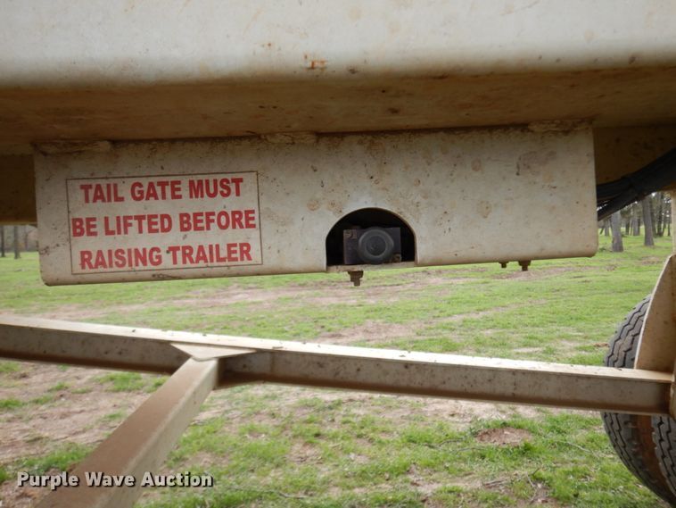 image for item DJ0529 2017 Brazos DP  end dump trailer