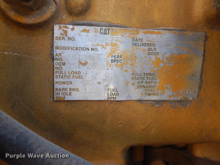 image for item DJ1169 1993 Peterbilt 379  semi truck