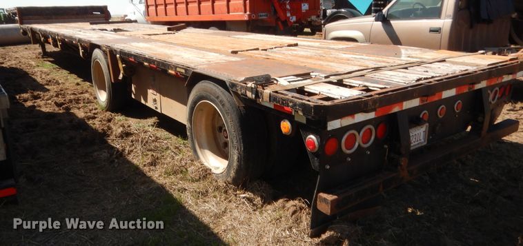 image for item DJ2201 2004 Doonan 532DB16 drop deck trailer