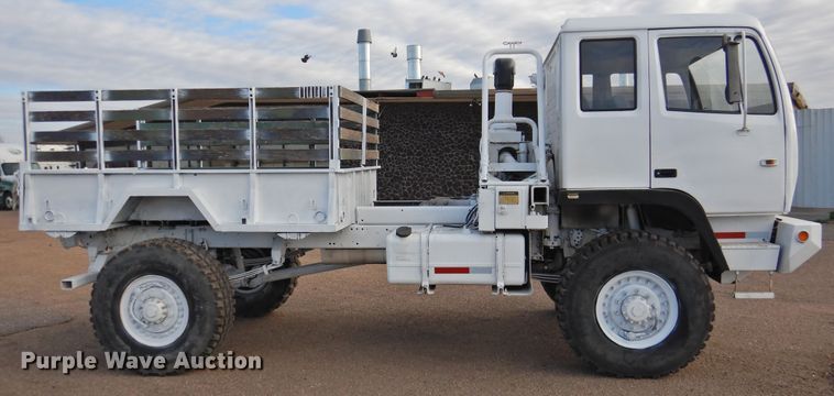 image for item DJ8341 1997 Stewart & Stevenson M1078  flatbed truck