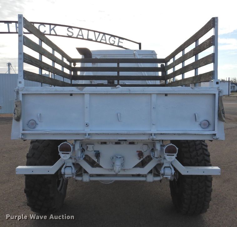image for item DJ8341 1997 Stewart & Stevenson M1078  flatbed truck