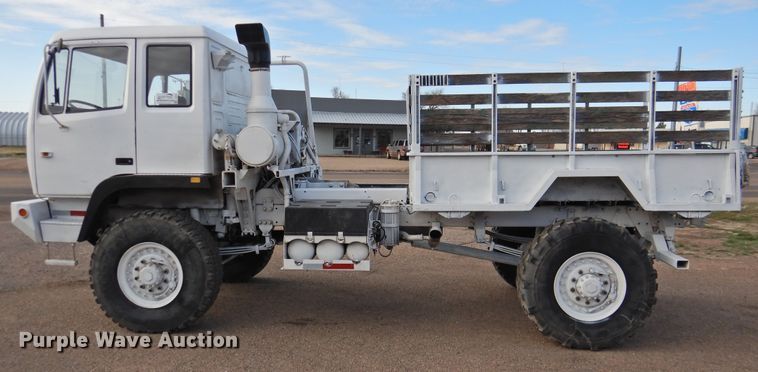 image for item DJ8341 1997 Stewart & Stevenson M1078  flatbed truck