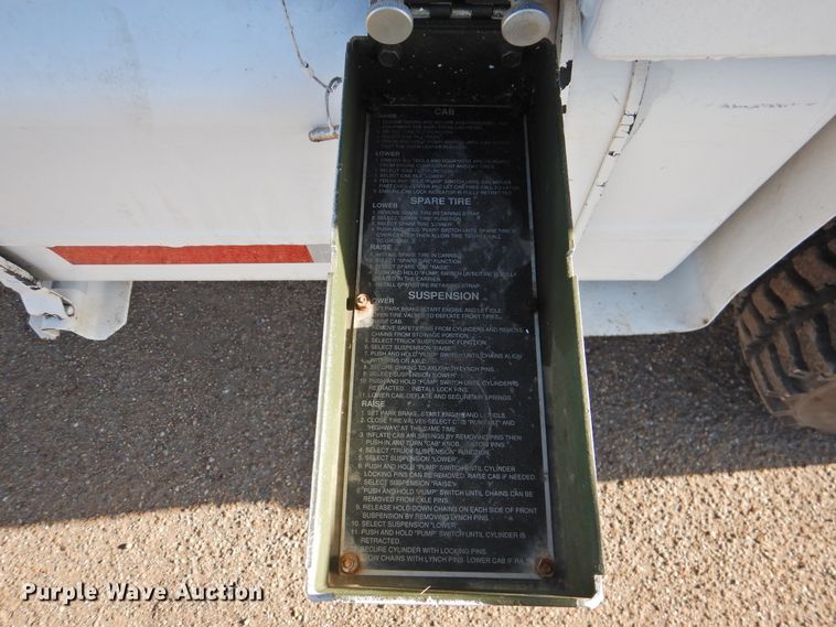 image for item DJ8341 1997 Stewart & Stevenson M1078  flatbed truck