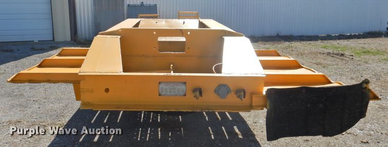 image for item DJ8365 1965 Hobbs 1230FLSS equipment trailer