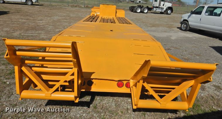 image for item DJ8365 1965 Hobbs 1230FLSS equipment trailer