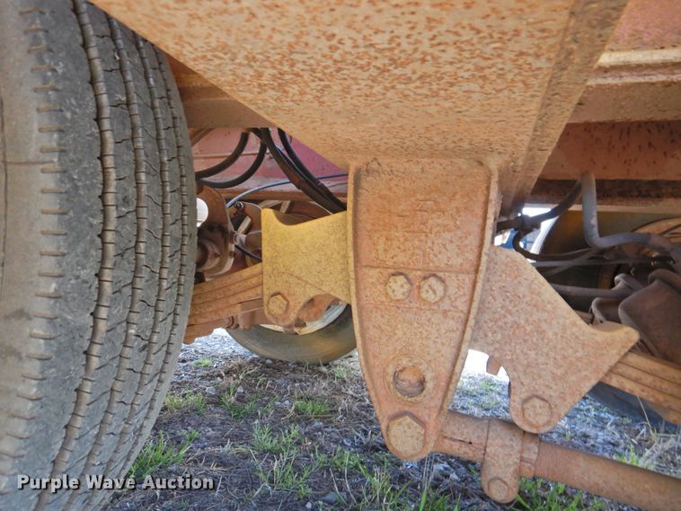 image for item DJ8365 1965 Hobbs 1230FLSS equipment trailer