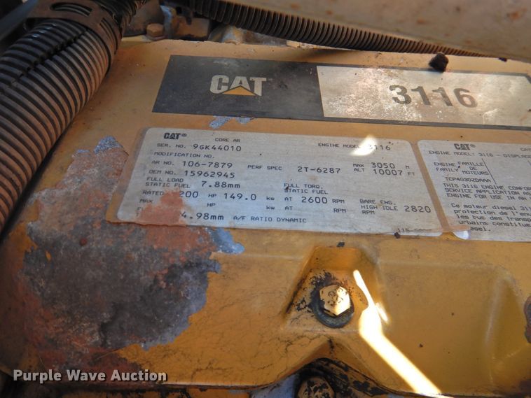 image for item DJ8367 1996 Chevrolet Kodiak C6500  refuse truck