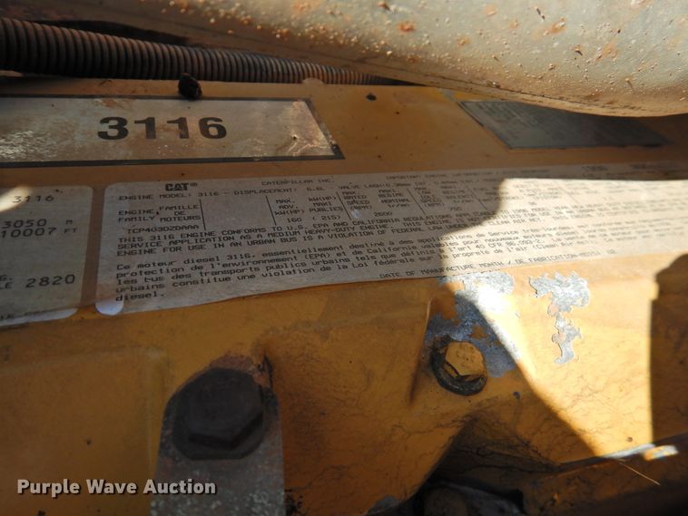 image for item DJ8367 1996 Chevrolet Kodiak C6500  refuse truck