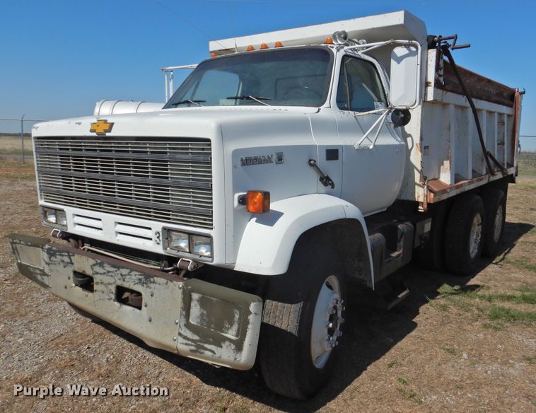 image for item DJ8368 1990 Chevrolet Kodiak C70  dump truck