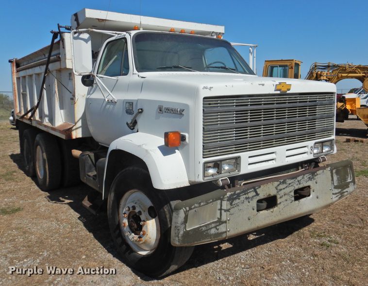 image for item DJ8368 1990 Chevrolet Kodiak C70  dump truck