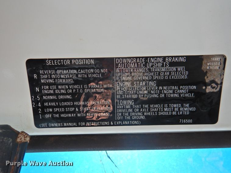 image for item DJ8368 1990 Chevrolet Kodiak C70  dump truck