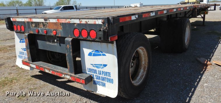 image for item DJ8414 2005 Transcraft TL-2000HW2  flatbed trailer