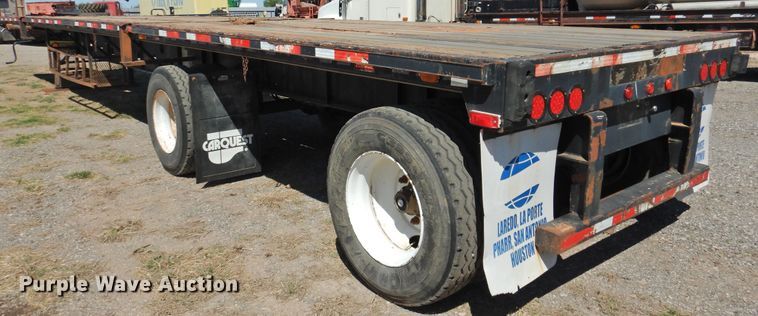 image for item DJ8414 2005 Transcraft TL-2000HW2  flatbed trailer