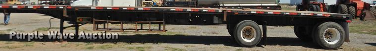 image for item DJ8414 2005 Transcraft TL-2000HW2  flatbed trailer
