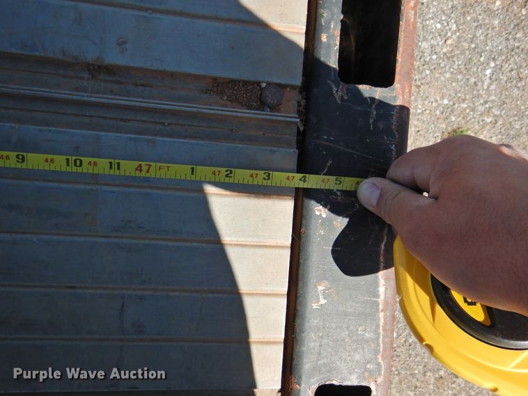 image for item DJ8414 2005 Transcraft TL-2000HW2  flatbed trailer