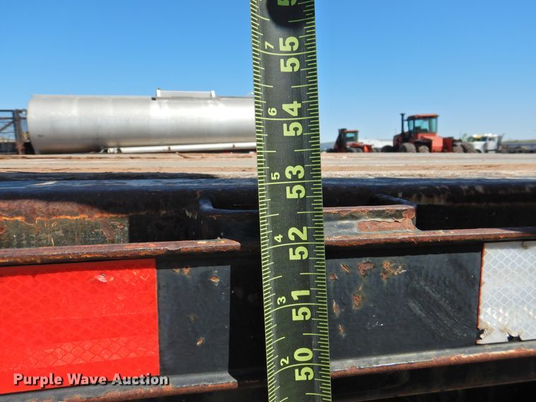 image for item DJ8414 2005 Transcraft TL-2000HW2  flatbed trailer