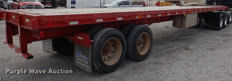 image for item DK5595 1981 Fruehauf PB-F2-41  flatbed trailer