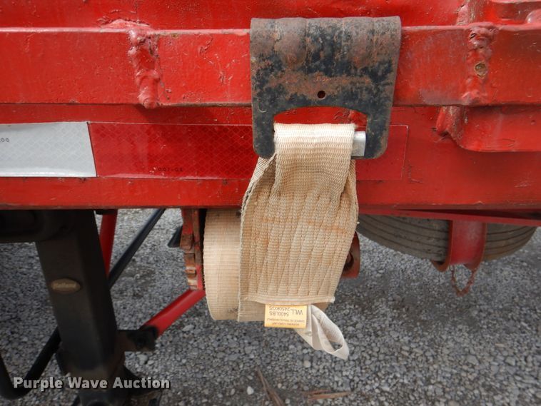 image for item DK5595 1981 Fruehauf PB-F2-41  flatbed trailer