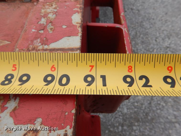 image for item DK5595 1981 Fruehauf PB-F2-41  flatbed trailer