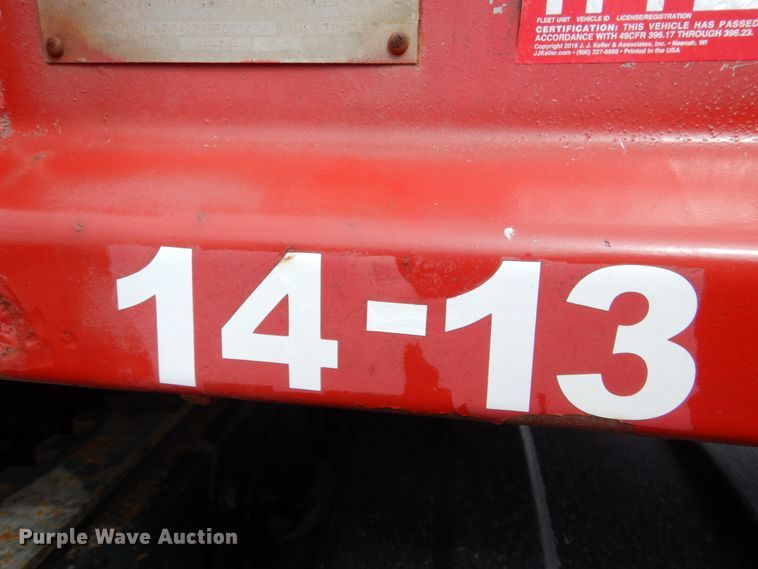 image for item DK5595 1981 Fruehauf PB-F2-41  flatbed trailer