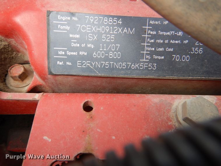 image for item DK5597 2008 Peterbilt 389  semi truck