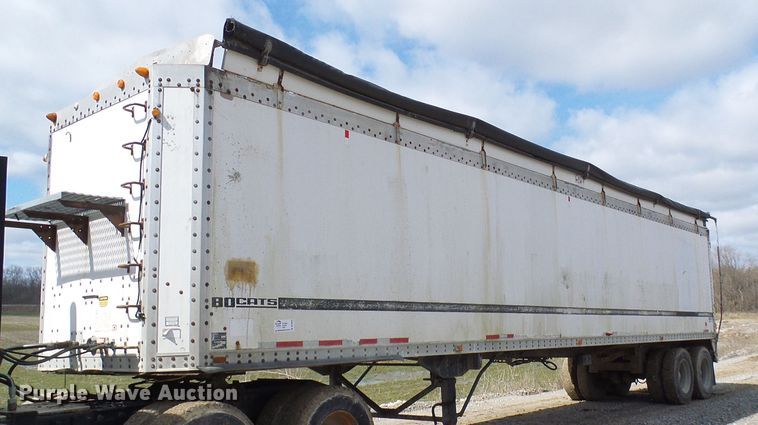 image for item DL0929 1992 Bocats TWSF42VO walking floor trailer